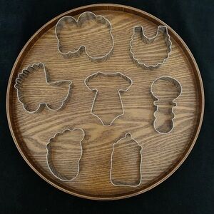 New- Baby Shower Theme Cookie Cutter Set, 7 Piece